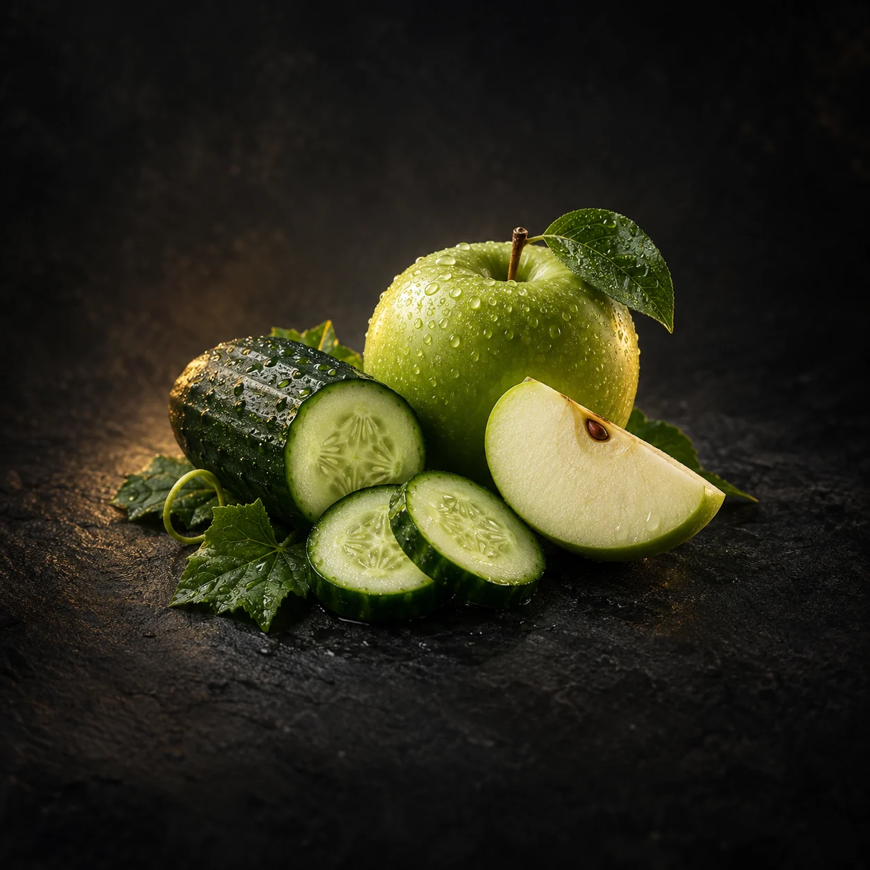 Top fragrance notes for Haadi Lake Dews: Crisp cucumber and green apple