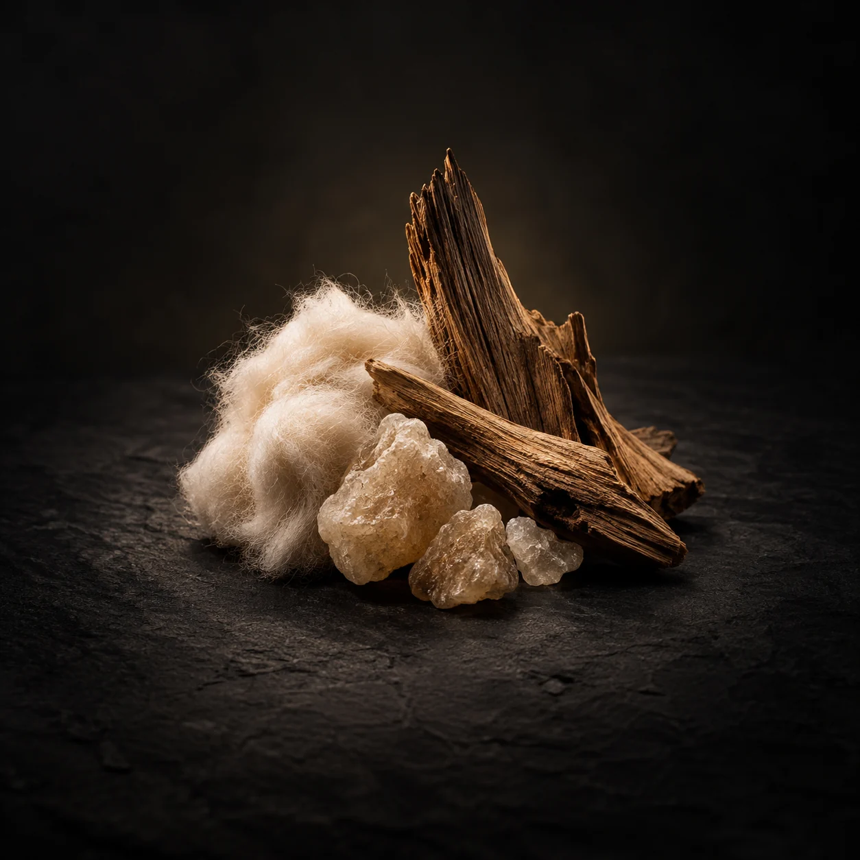 Base fragrance notes for Haadi Melford Hill: Soft musk and clean woods
