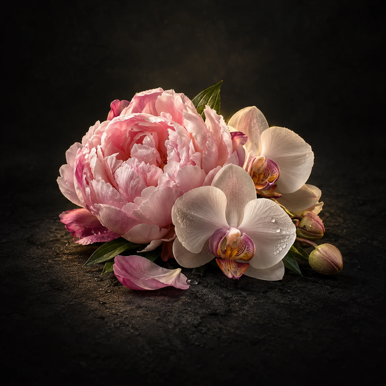 Heart fragrance notes for Haadi Melford Hill: Fresh peony and delicate orchid