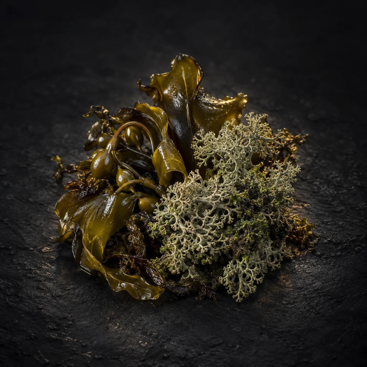 Heart fragrance notes for Haadi Offshore Paris Wave: Marine seaweed and earthy oakmoss