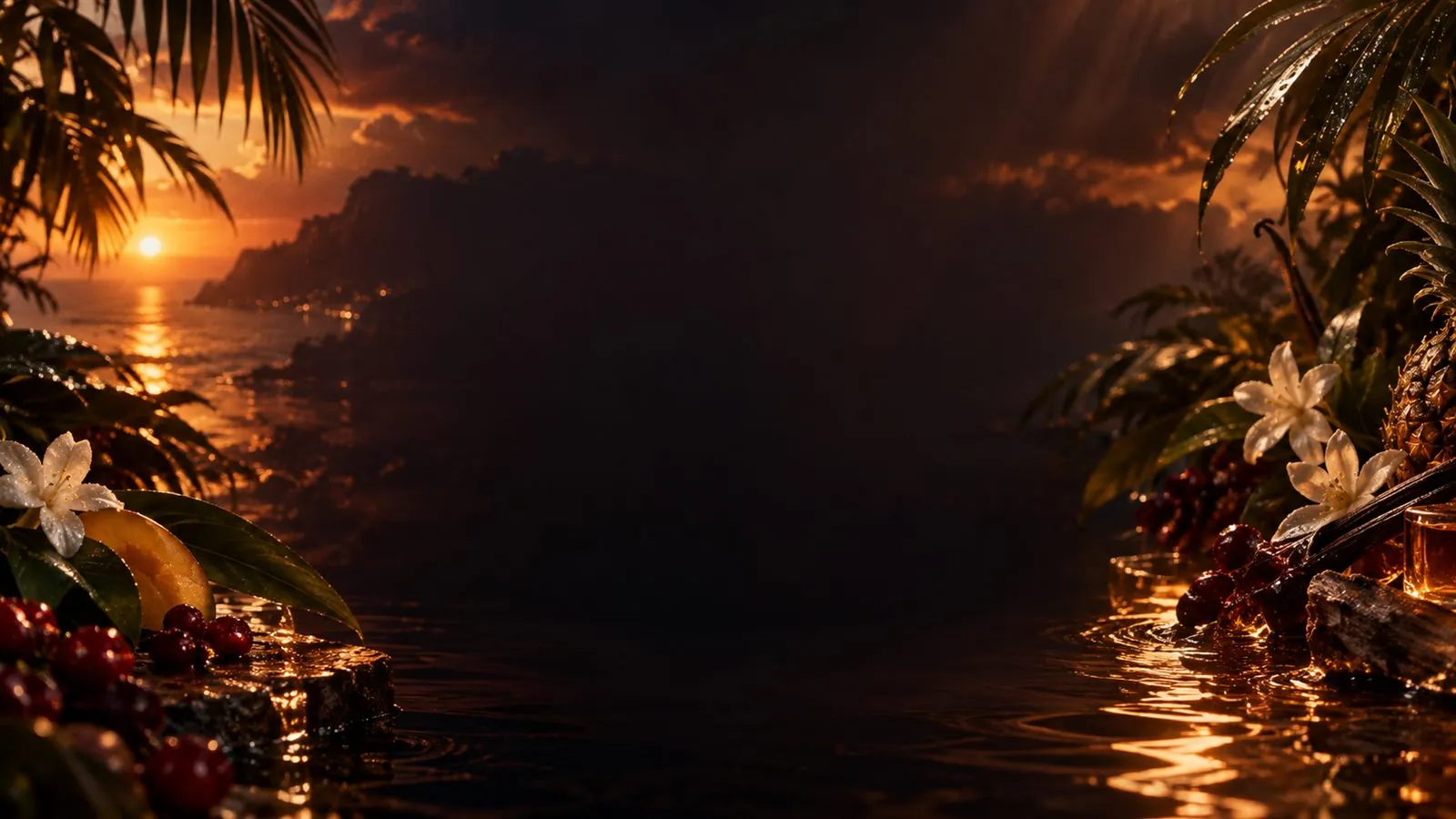 Atmospheric fragrance story artwork for Haadi Mealy Hill So Fresh