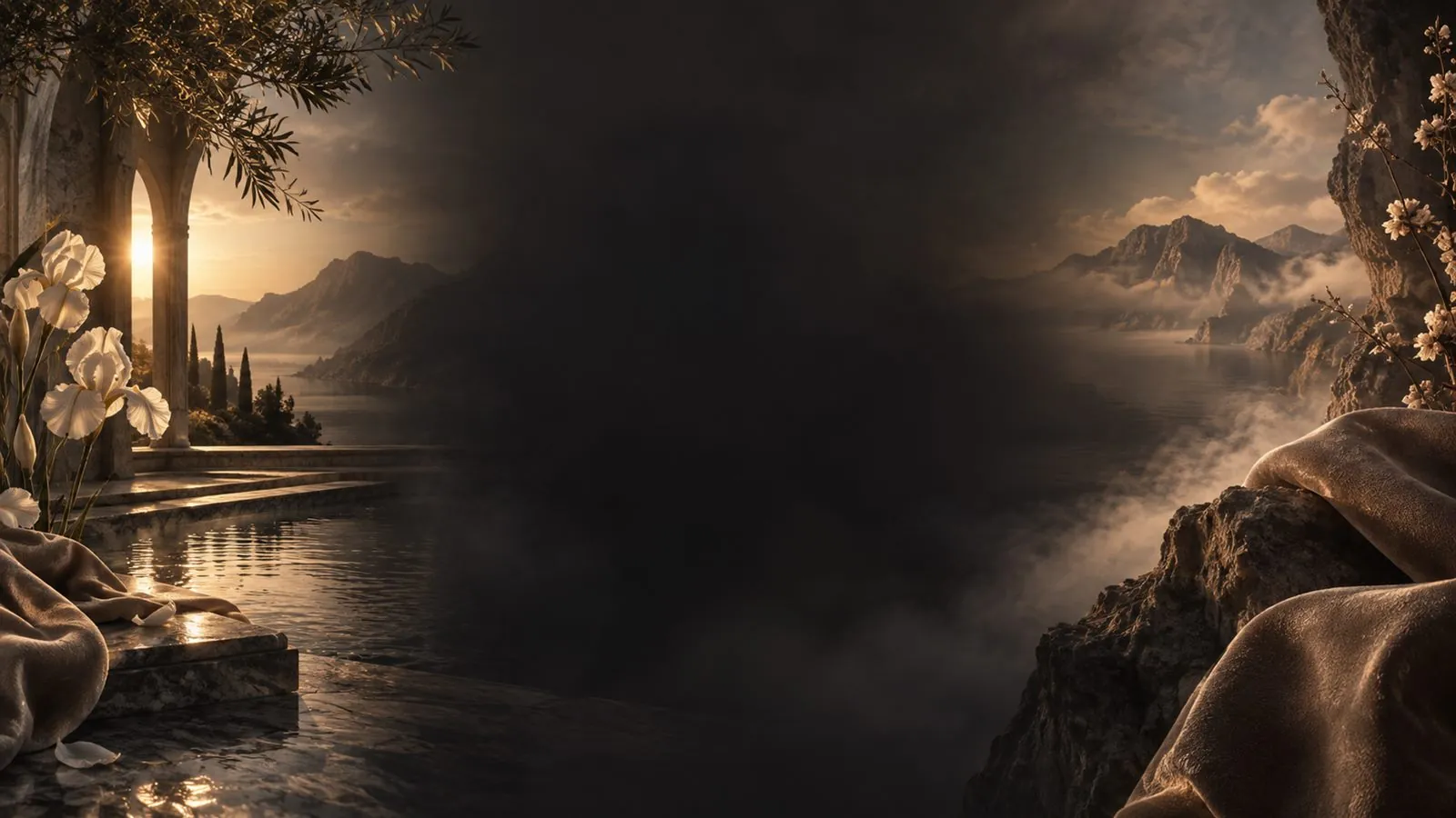 Atmospheric fragrance story artwork for Haadi Moreish Musk