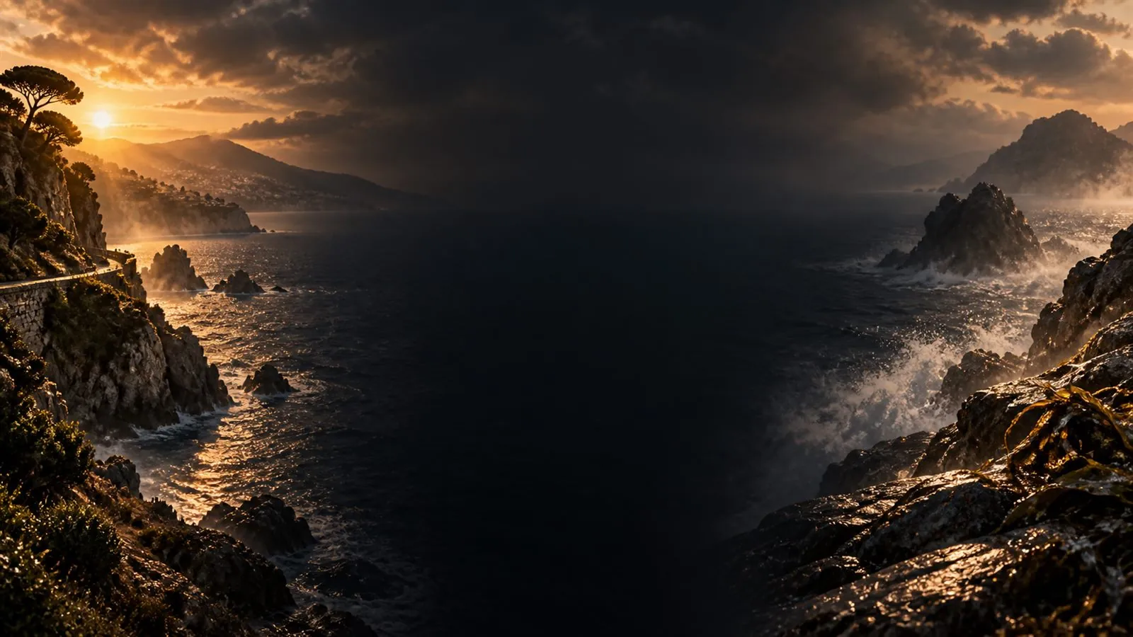 Atmospheric fragrance story artwork for Haadi Offshore Paris Wave