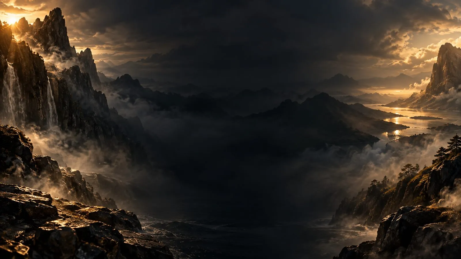 Atmospheric fragrance story artwork for Haadi The Brave