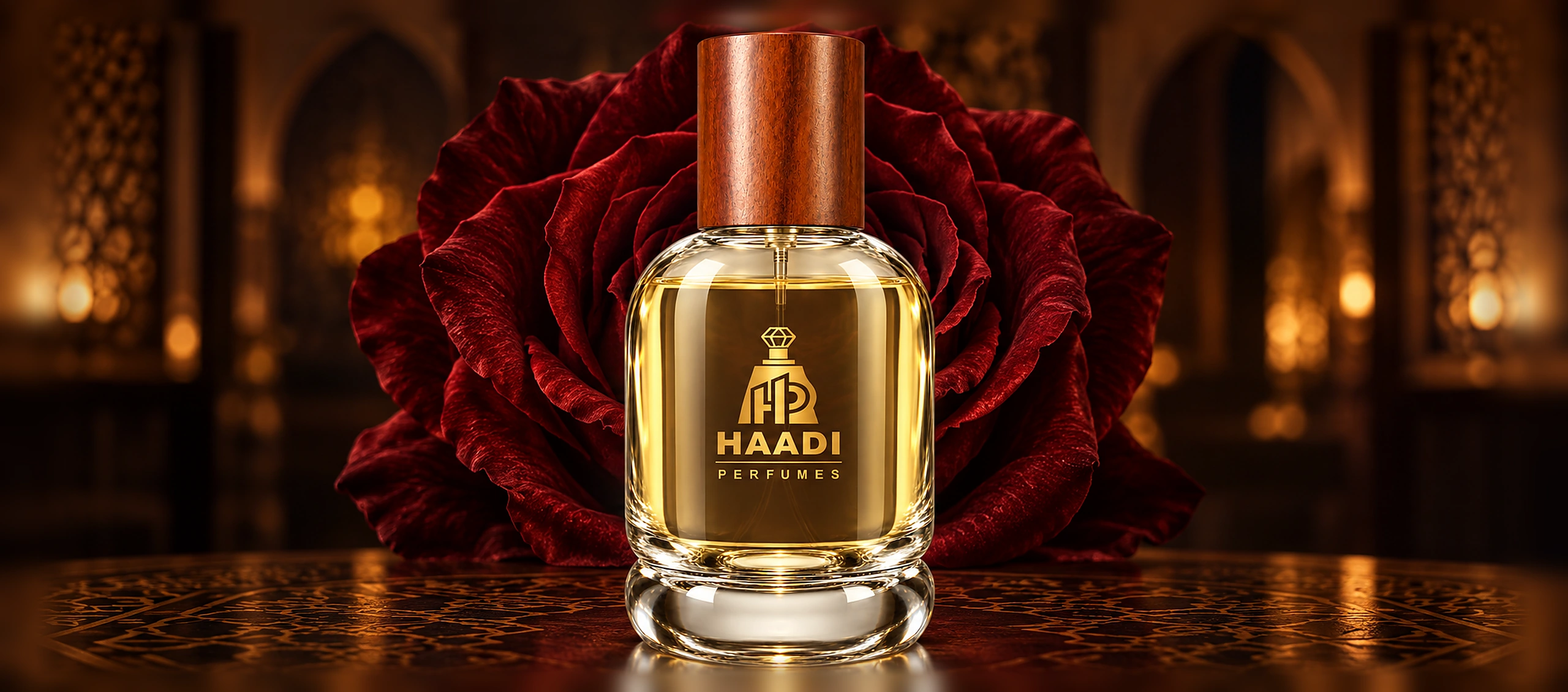 Haadi Cafe Damishk fragrance hero artwork