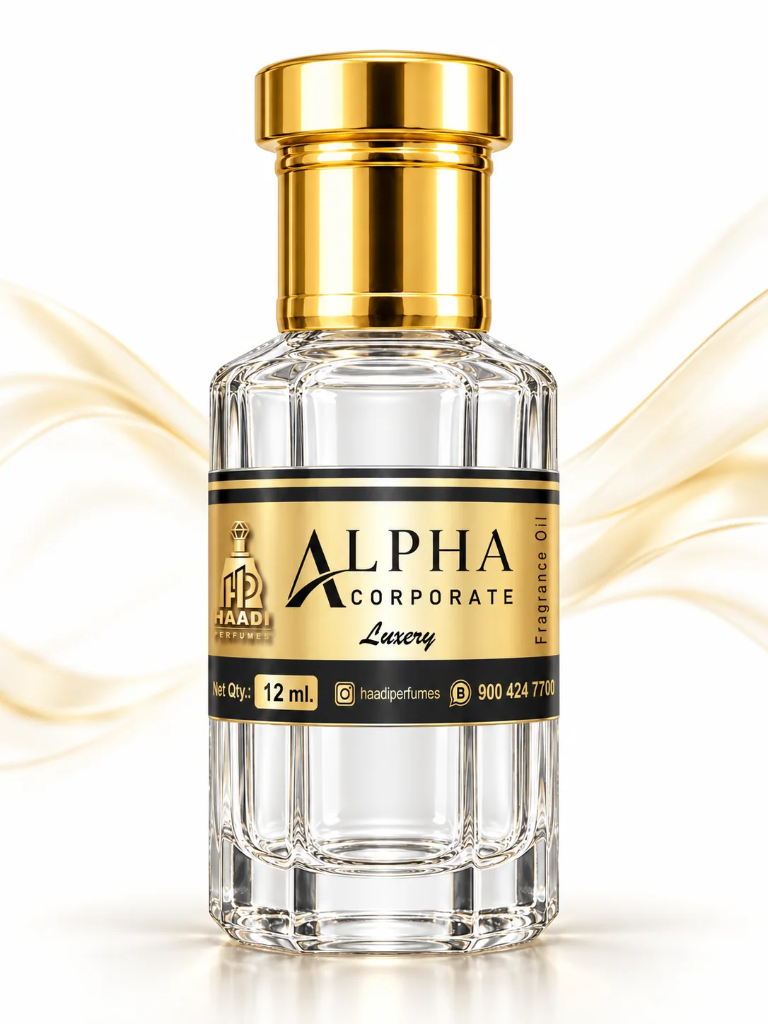 Haadi The Alpha Corporate 12 ml attar bottle 12ml