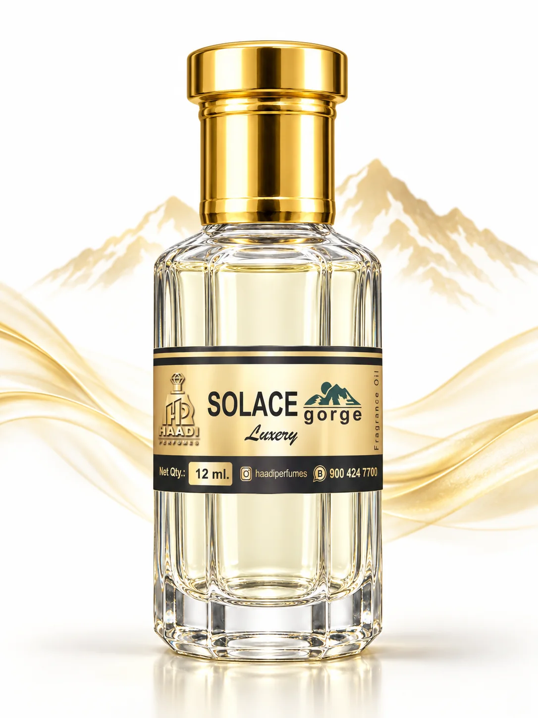Haadi Solace Gorge 12 ml attar bottle 12ml