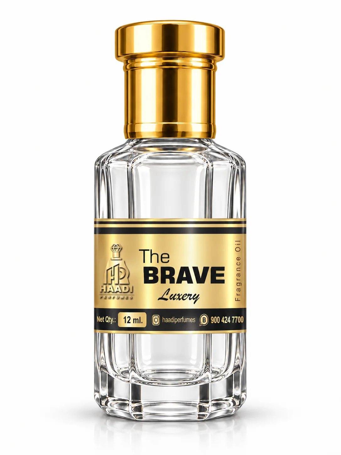 Haadi The Brave 12 ml attar bottle 12ml