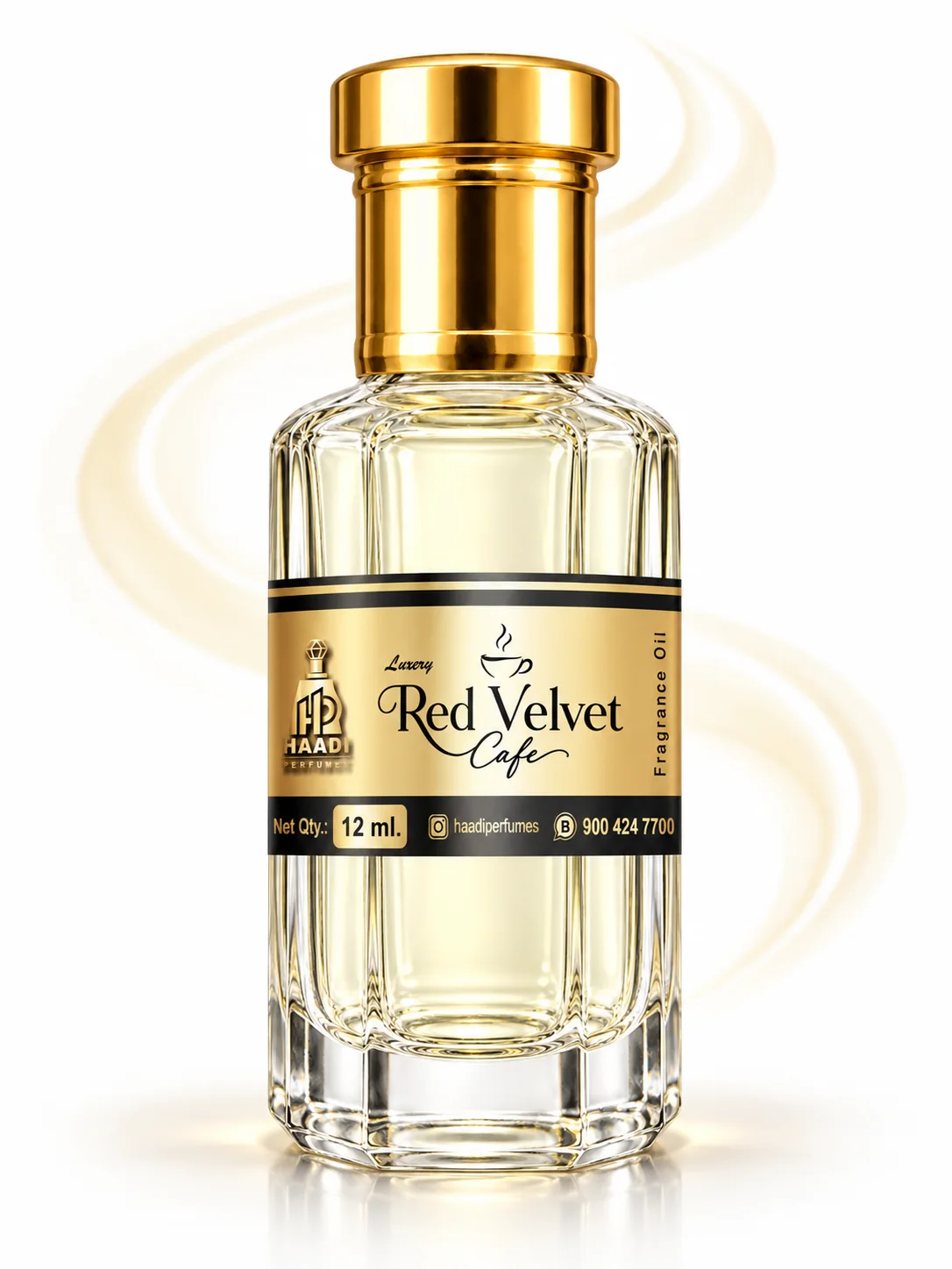 Haadi The Red Velvet Cafe 12 ml attar bottle 12ml