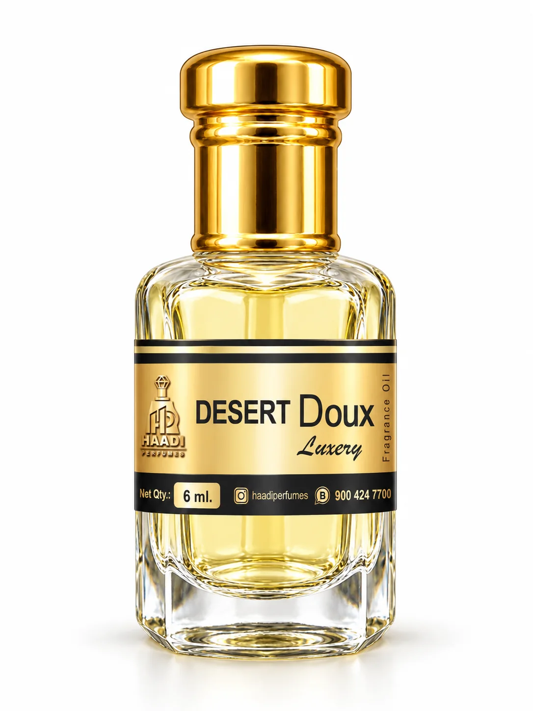 Haadi Desert Doux 6 ml attar bottle