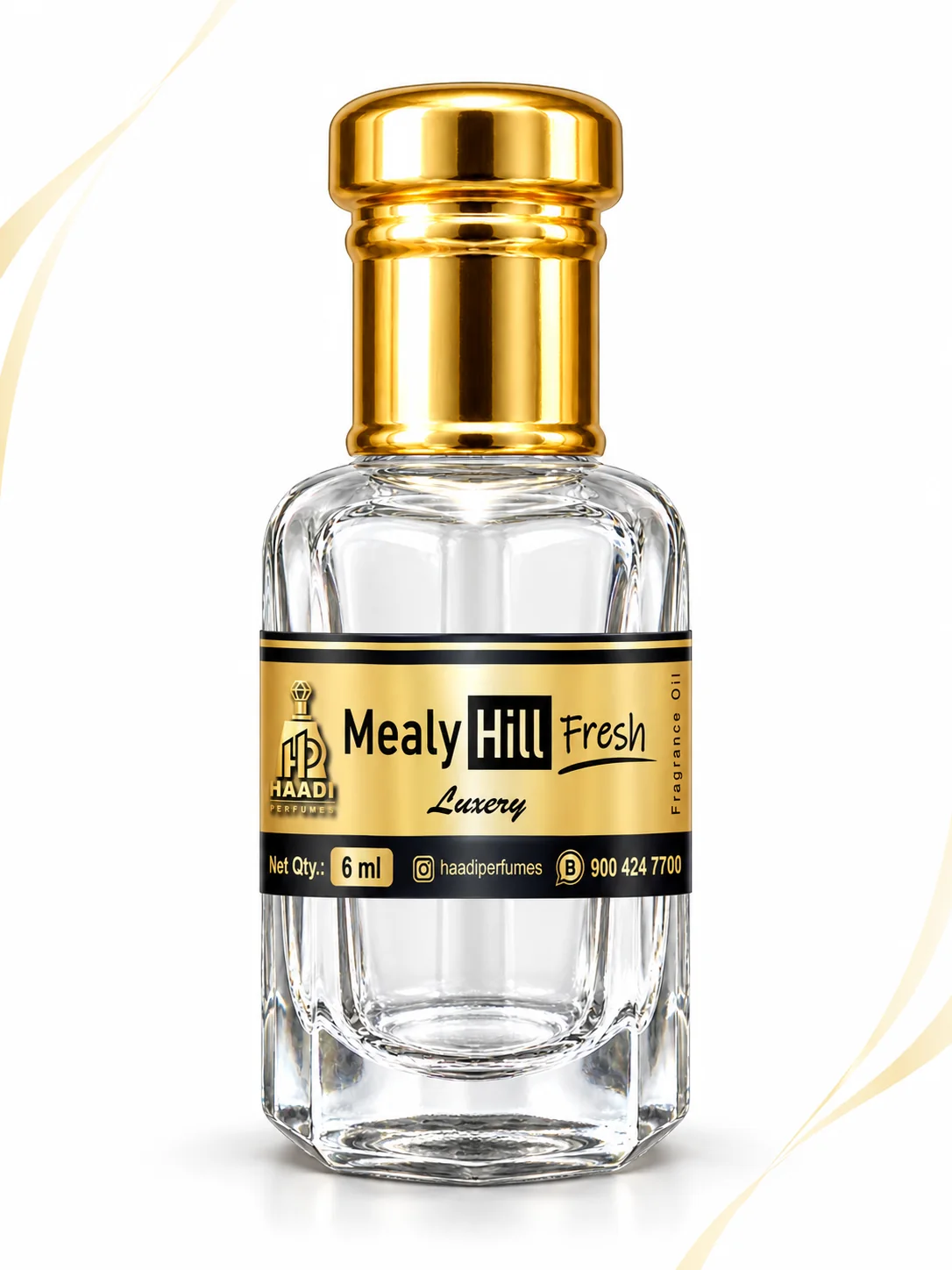 Haadi Mealy Hill So Fresh 6 ml attar bottle