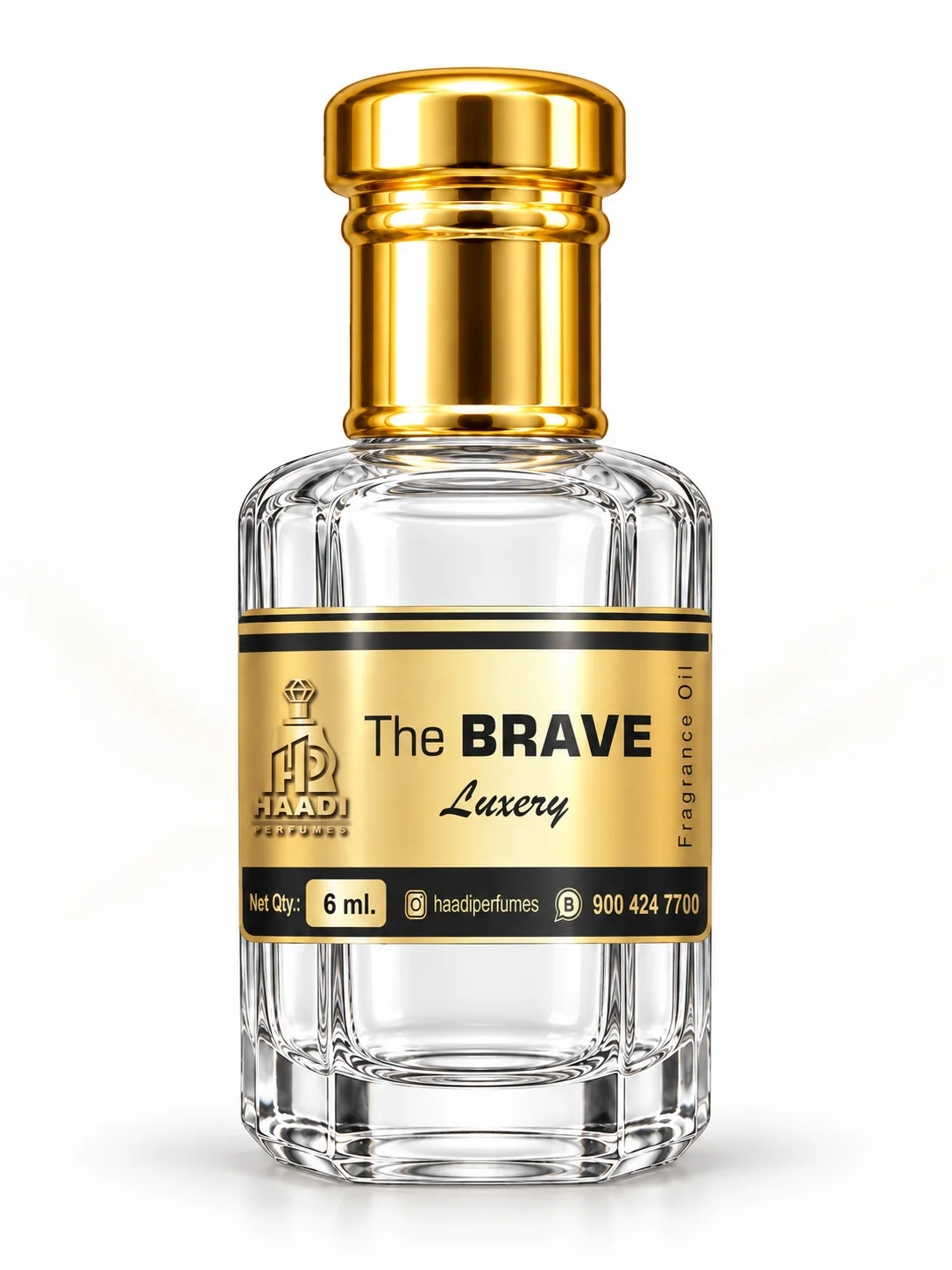 Haadi The Brave 6 ml attar bottle