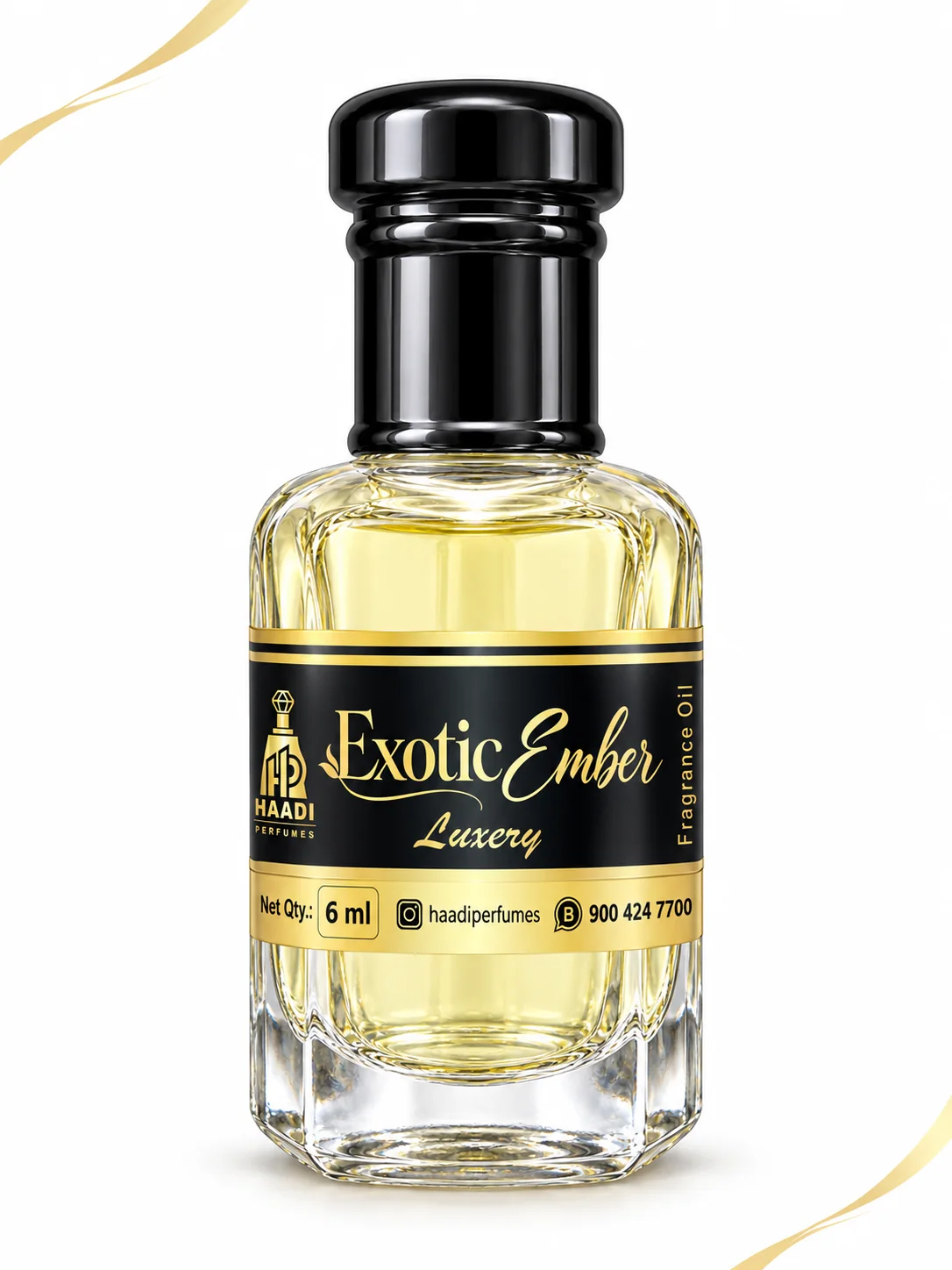 Haadi The Exotic Ember 6 ml attar bottle
