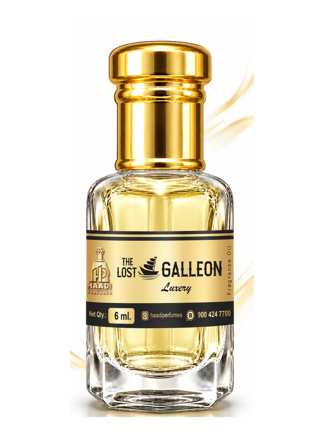 Haadi The Lost Galleon 6 ml attar bottle
