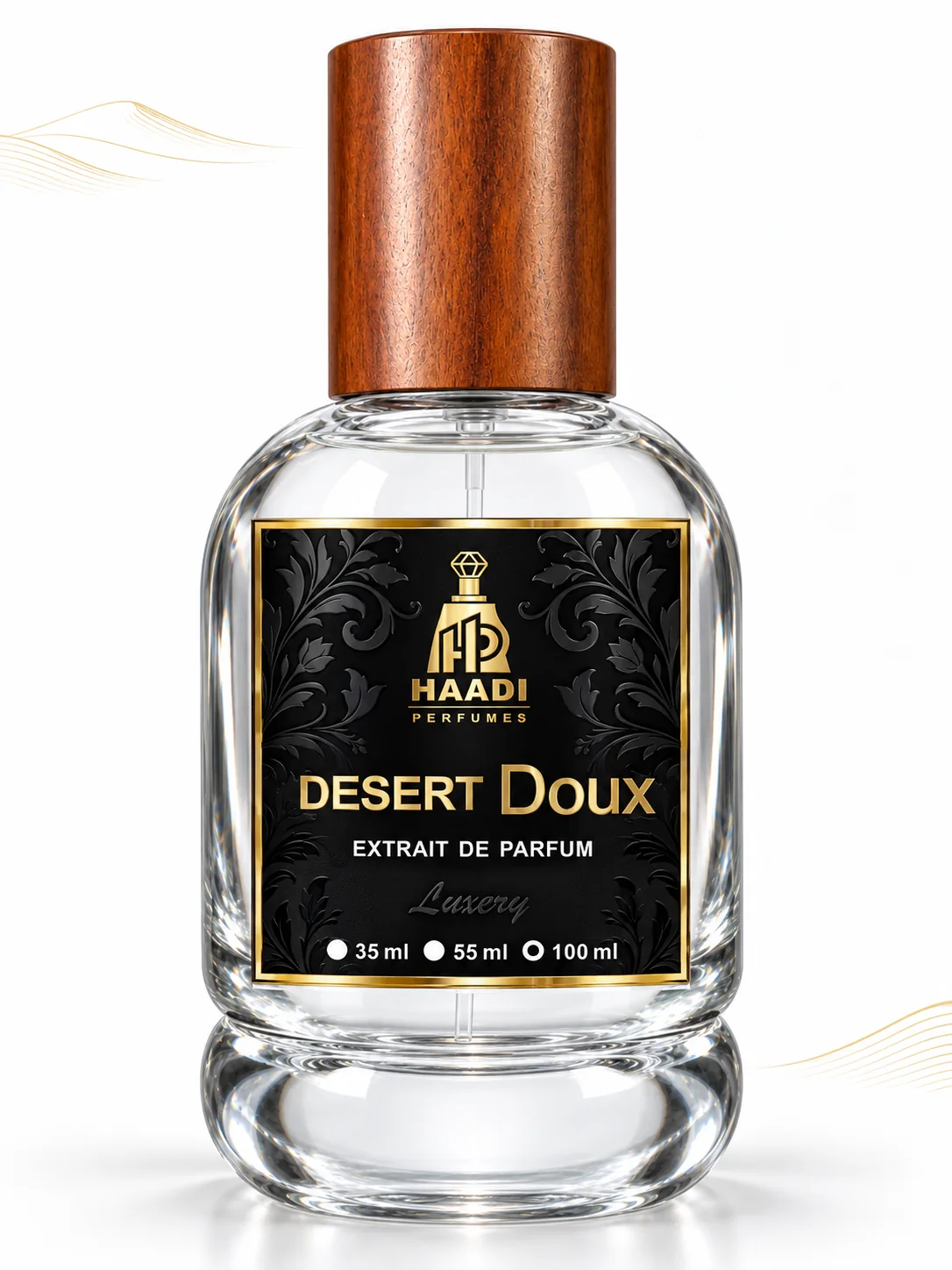 Haadi Desert Doux 100 ml extrait de parfum bottle