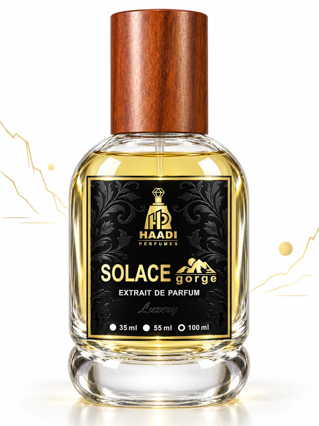 Haadi Solace Gorge 100 ml extrait de parfum bottle