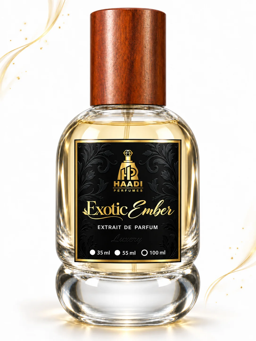 Haadi The Exotic Ember 100 ml extrait de parfum bottle