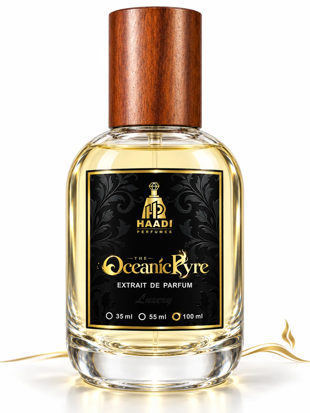 Haadi The Oceanic Pyre 100 ml extrait de parfum bottle