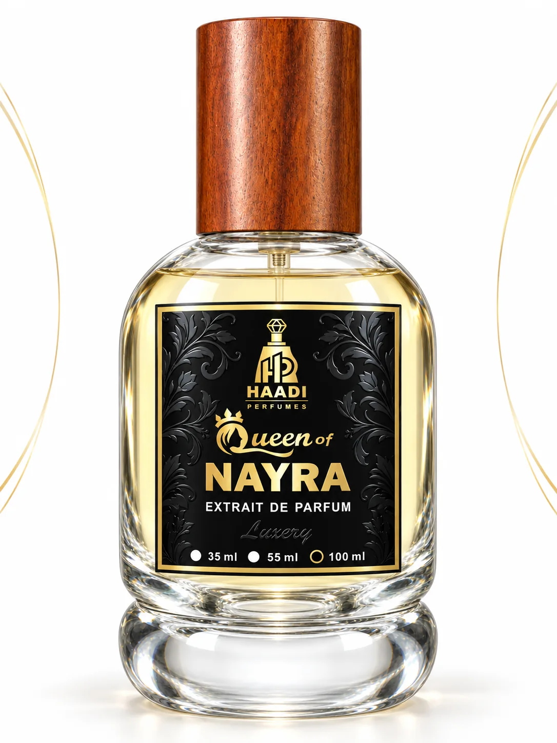 Haadi The Queen of Nayra 100 ml extrait de parfum bottle