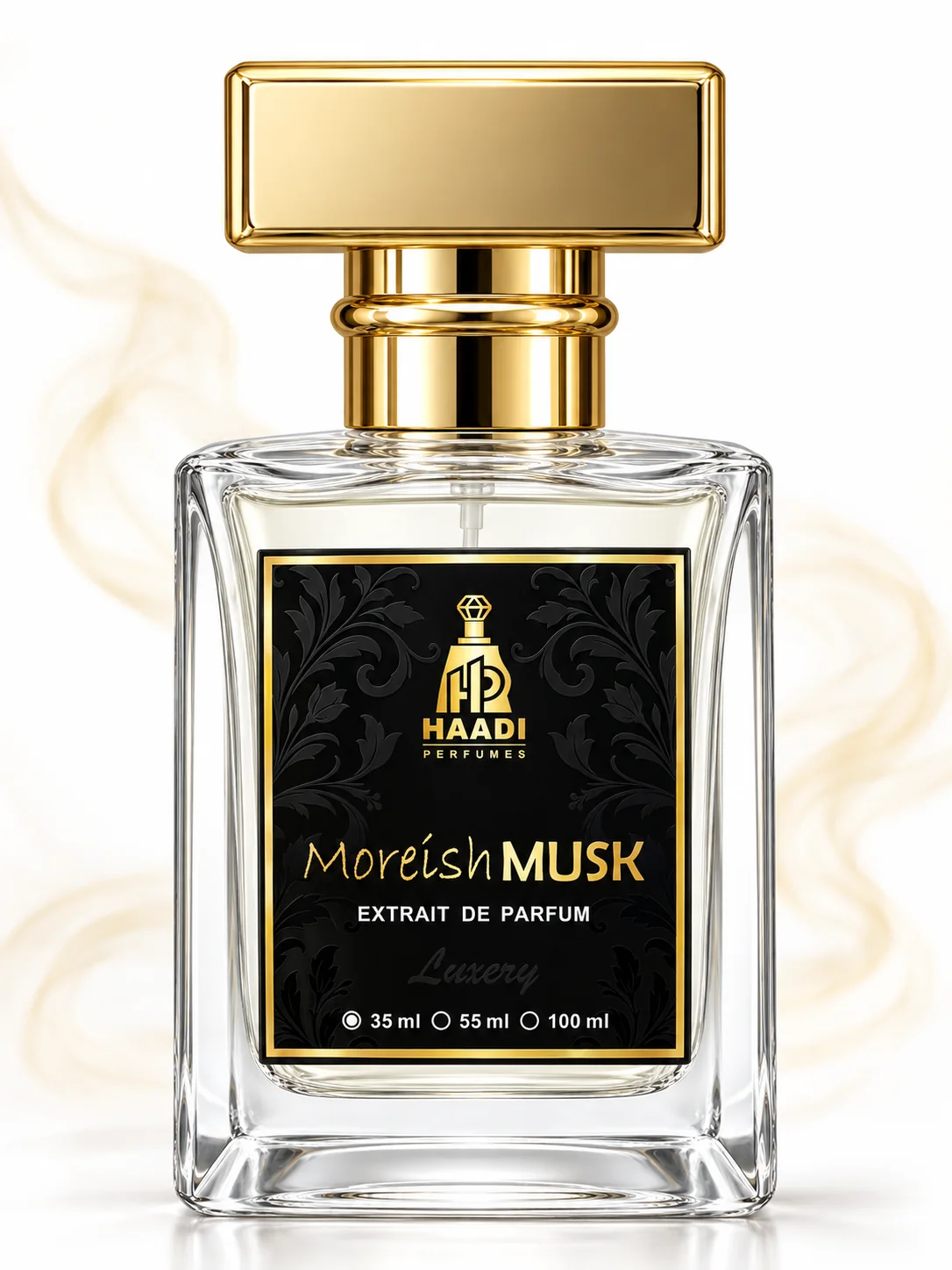 Haadi Moreish Musk 35 ml extrait de parfum bottle