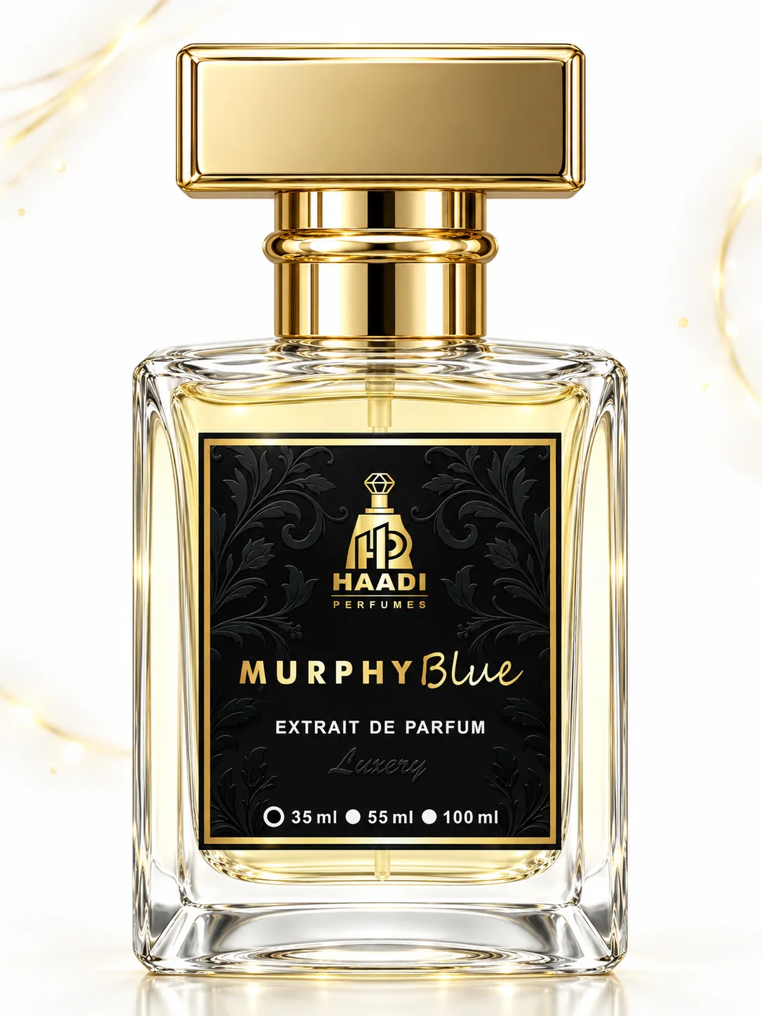 Haadi Murphy Blue 35 ml extrait de parfum bottle