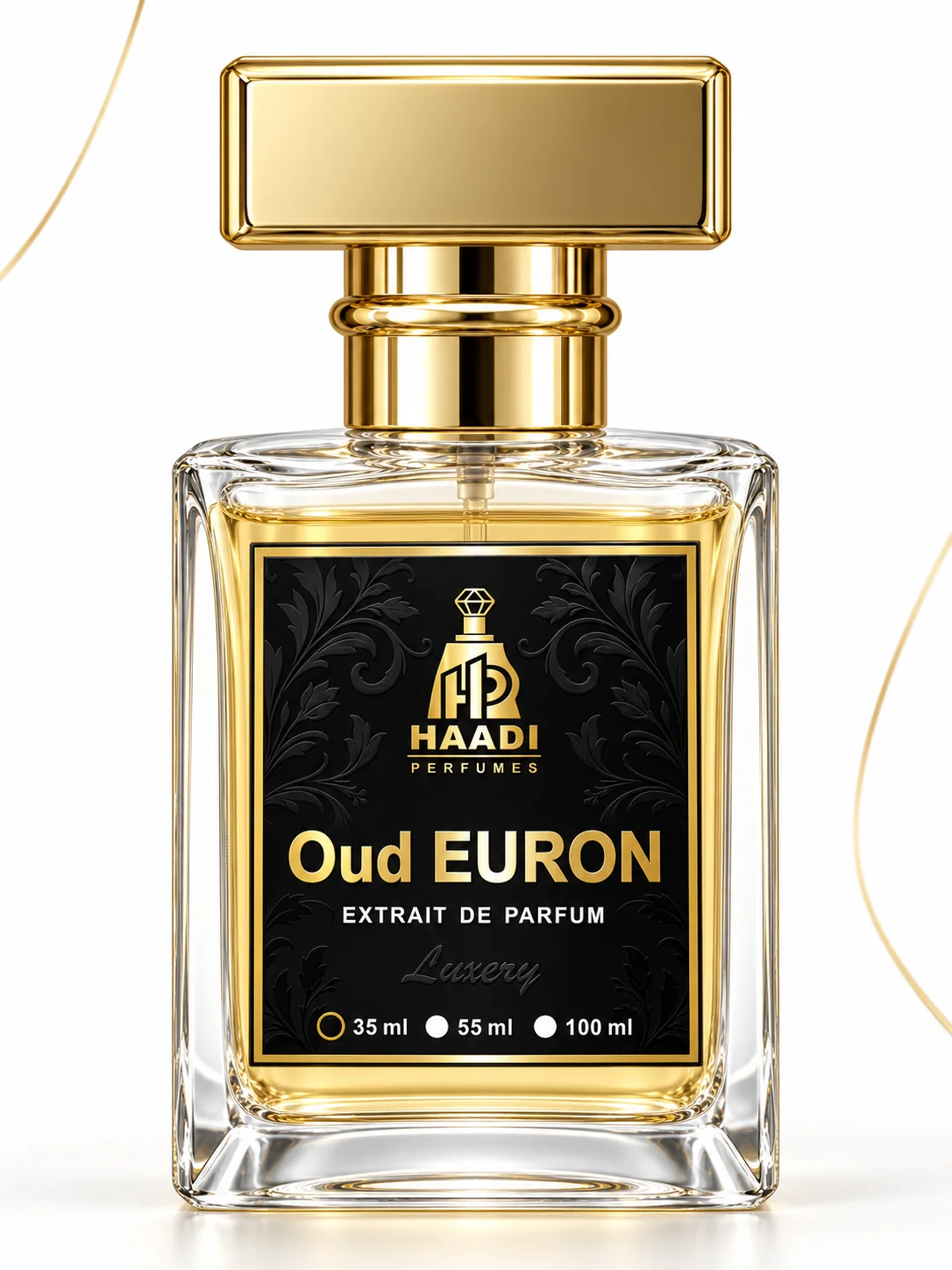 Haadi Oud Euron 35 ml extrait de parfum bottle
