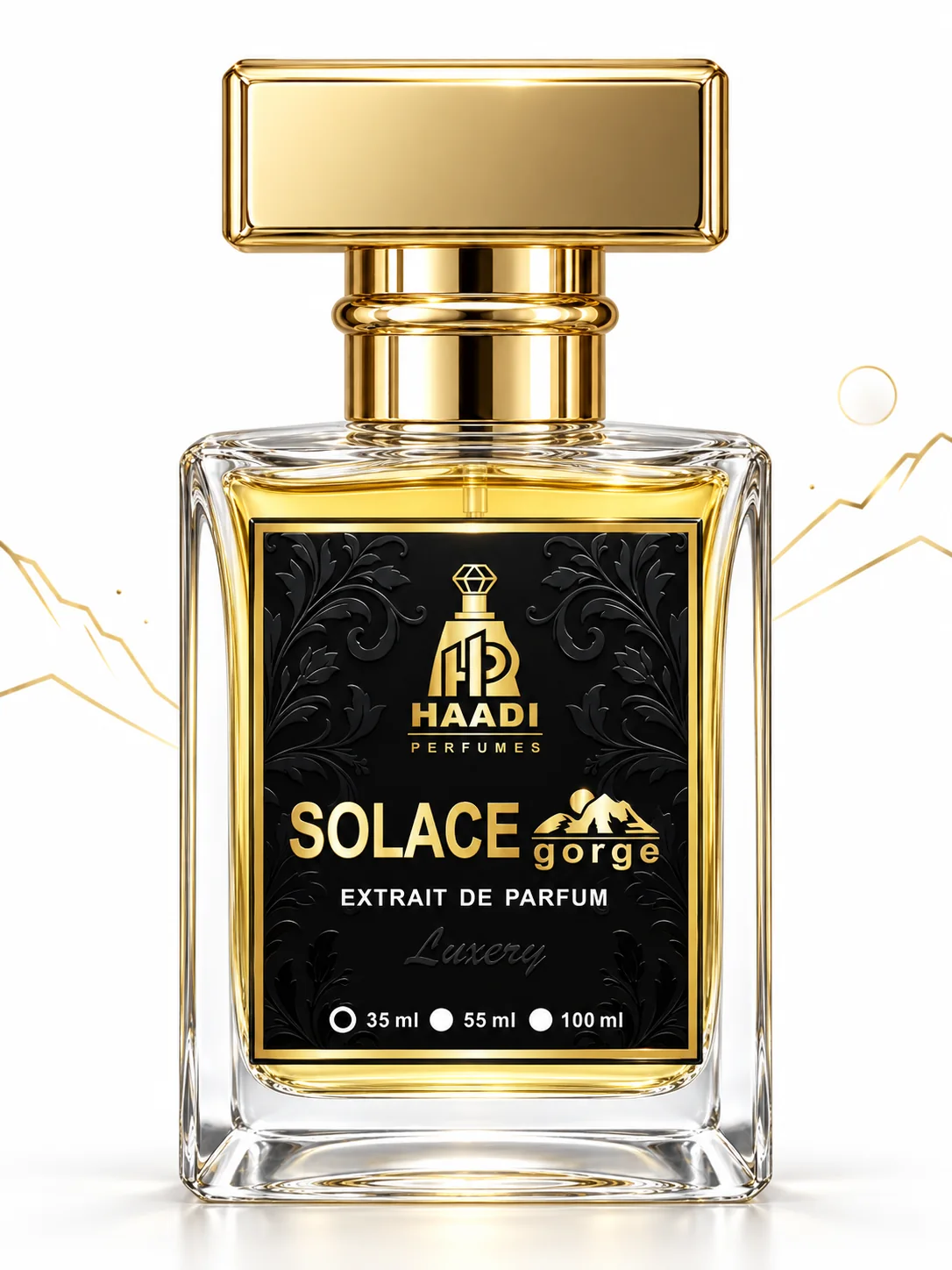 Haadi Solace Gorge 35 ml extrait de parfum bottle