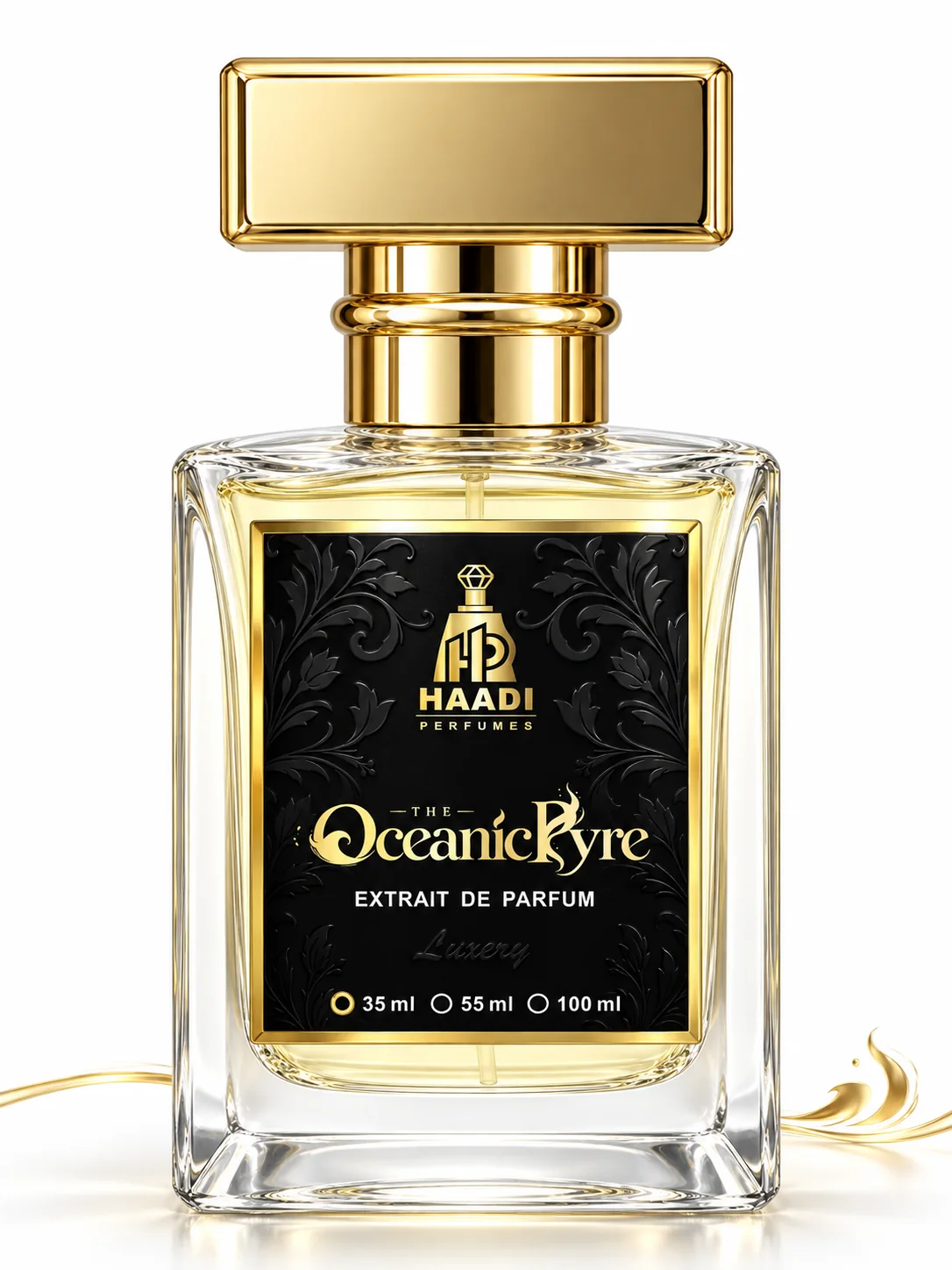 Haadi The Oceanic Pyre 35 ml extrait de parfum bottle
