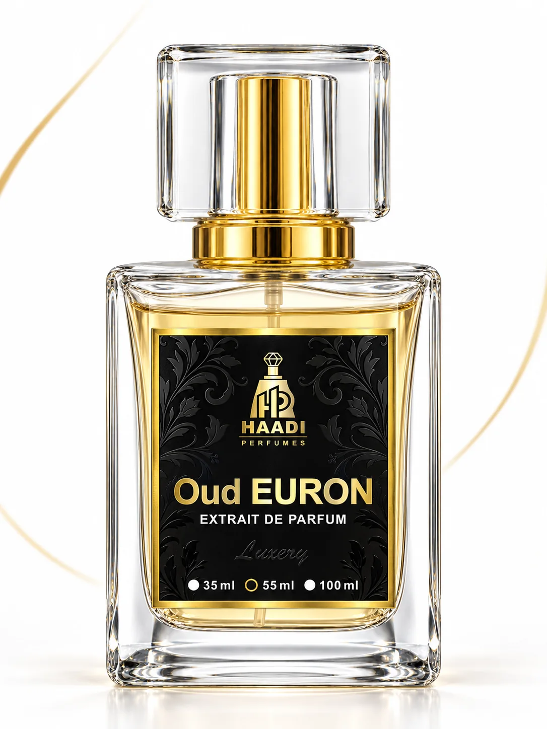 Haadi Oud Euron 55 ml extrait de parfum bottle