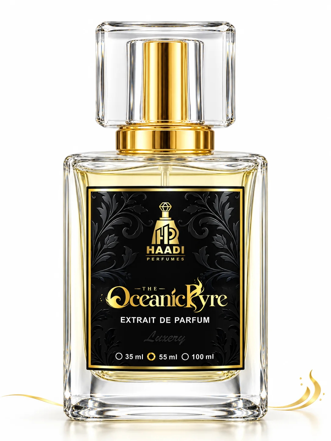 Haadi The Oceanic Pyre 55 ml extrait de parfum bottle